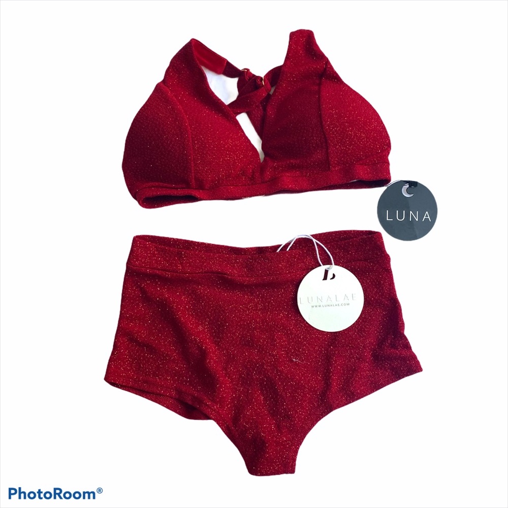 NWT LunaLae Luminous High Waist Bottoms